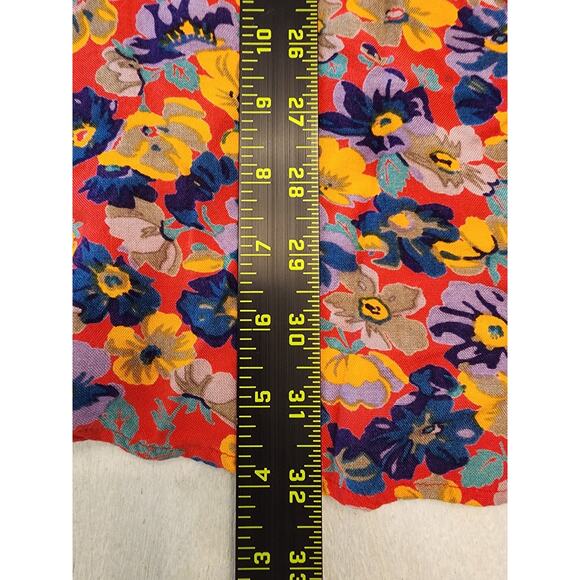 Kimchi Blue Women's Spaghetti Strap Slip Dress SZ Large Floral Boho - Picture 8 of 8